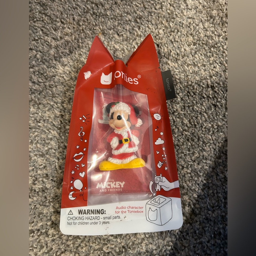 NEW Holiday Mickey Tonie Character